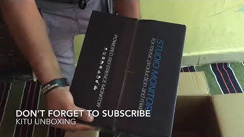 Unboxing of VAULT C-5 (5 inch) Studio Monitors