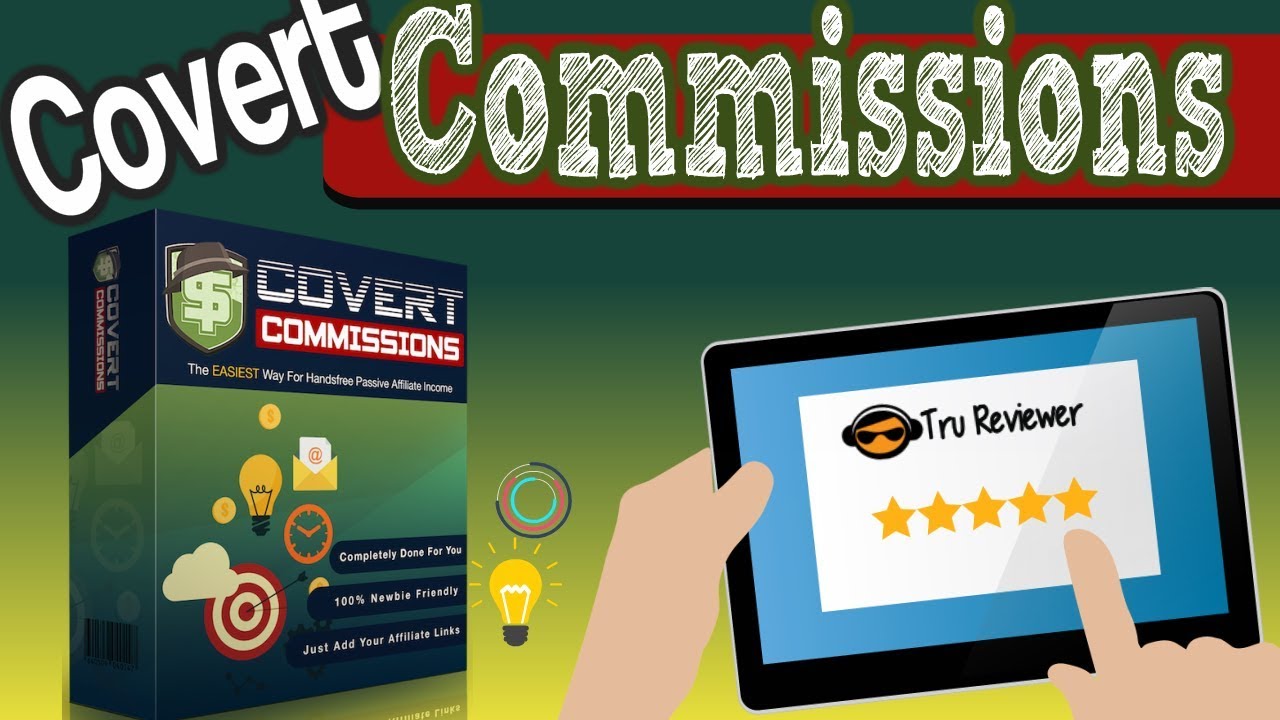Covert Commissions Review - HURRY 100% FREE - Limited Time Offer