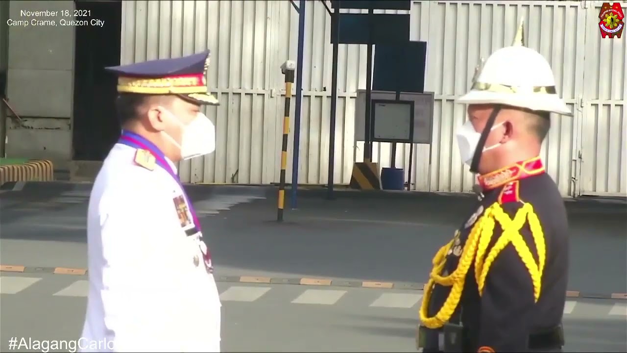 CPNP PGen Dionardo B Carlos arrival honor | Nov. 18, 2021