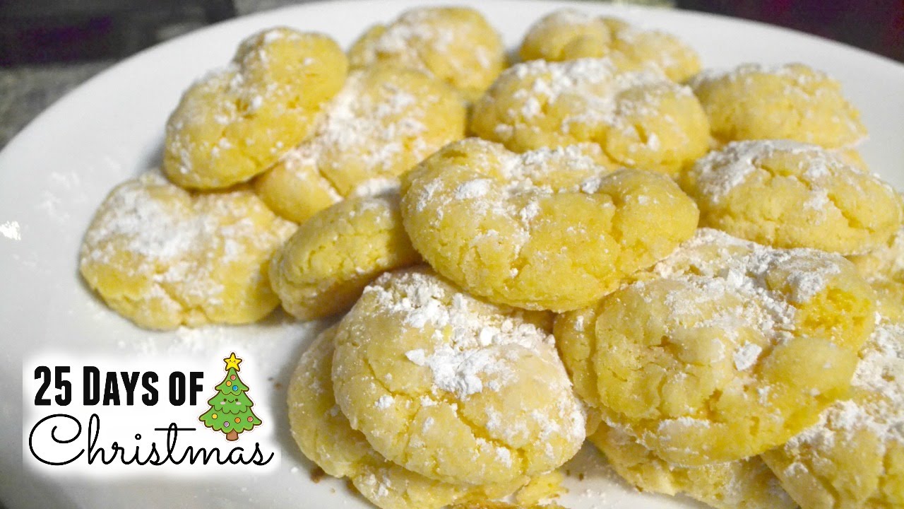 christmas cookies gooey butter youtube christmas gooey butter cookies