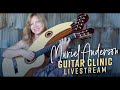 Muriel Anderson Guitar Clinic Livestream