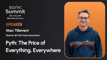 Mark Tillement — Pyth: The Price of Everything, Everywhere — Sonic Summit 2025 Vienna