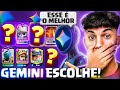 PEDI A INTELIGÊNCIA ARTIFICIAL O MELHOR DECK DO CLASH ROYALE! 🤖