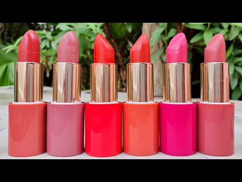 Kay Beauty matte drama long stay lipstick 6 new  shades lips watches review | RARA | festive look
