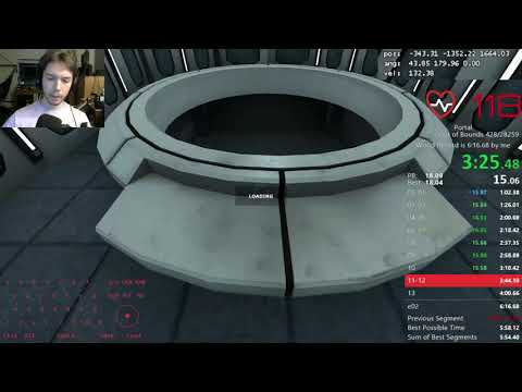 Portal OoB Speedrun in 6:13