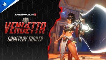 Overwatch 2 - Vendetta: New Hero Gameplay Trailer | PS5 & PS4 Games