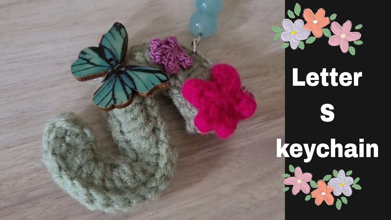 How to make letter S in crochet diy