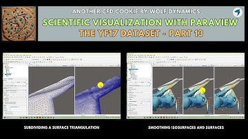 🍪 CFD cookie - Mastering paraview - The YF17 dataset - Part 13