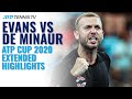 Dan Evans vs Alex de Minaur | ATP Cup 2020 Extended Highlights