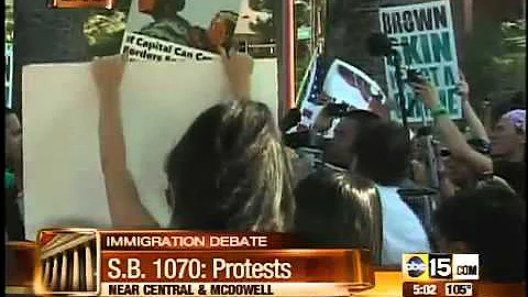 Protesters rally against SB 1070