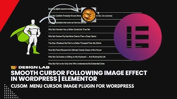 Cursor Following Image Effect in WordPress | Free Mouse Cursor Effects in Elementor
