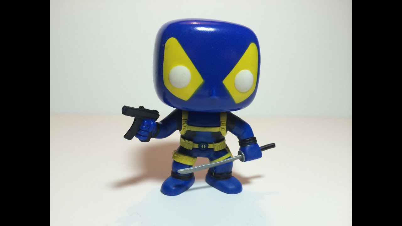 blue deadpool funko pop