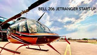 Bell 206 Jetranger Start-Up and Hover - South Africa