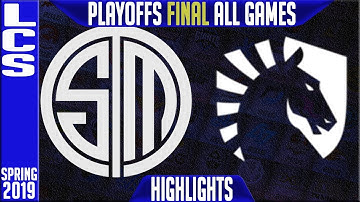 Hoogtepunten TSM vs TL ALLE WEDSTRIJDEN | LCS Playoffs Grand Final Lente 2019 | Team Solomid vs T...