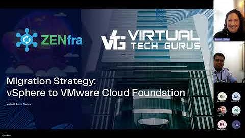 Migration Strategy vSphere to VMware Cloud Foundation | Webinar | ZENfra