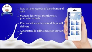 How to use Milk Distribution and Billing Application #milkmanagement#appnotics#skyvisionitsolutions screenshot 1