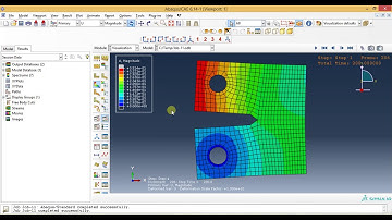 Abaqus Tutorial Videos - Non linear Analysis for Compact Tension Specimen in Abaqus Part 1