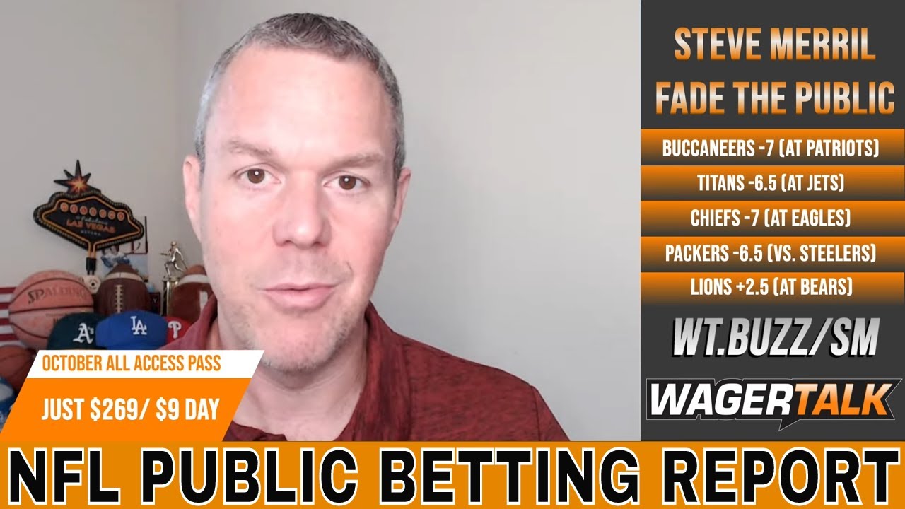 NFL Week 4 Public Betting Report Buccaneers vs Patriots Chiefs vs