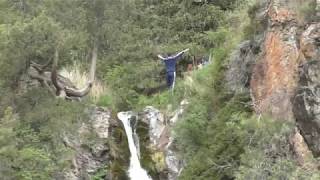 Кыргызстан.Водопад Кегеты.Ущелье Кегеты.Прогулка к Кегетинскому  водопаду, конец мая 2019
