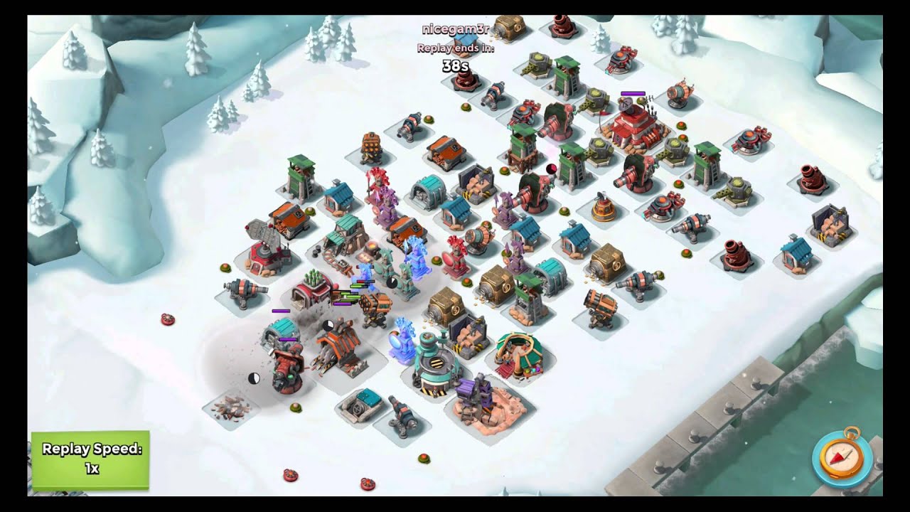 Smokey Hookas Attacks on Kim (5 Boosted Ice with 2 Level 3 Prototype Weapons)
