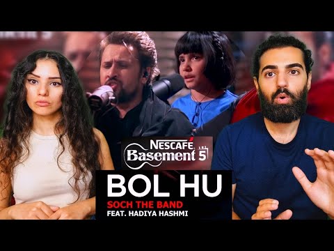 🇵🇰 We react to Bol Hu - Soch the Band ft. Hadiya Hashmi | NESCAFÉ Basement S5 | REACTION