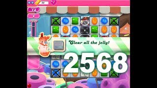 Candy Crush Saga Level 2568 (No boosters)