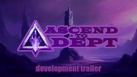 Ascend To Adept | trailer | deckbuilder card game in Unreal Engine