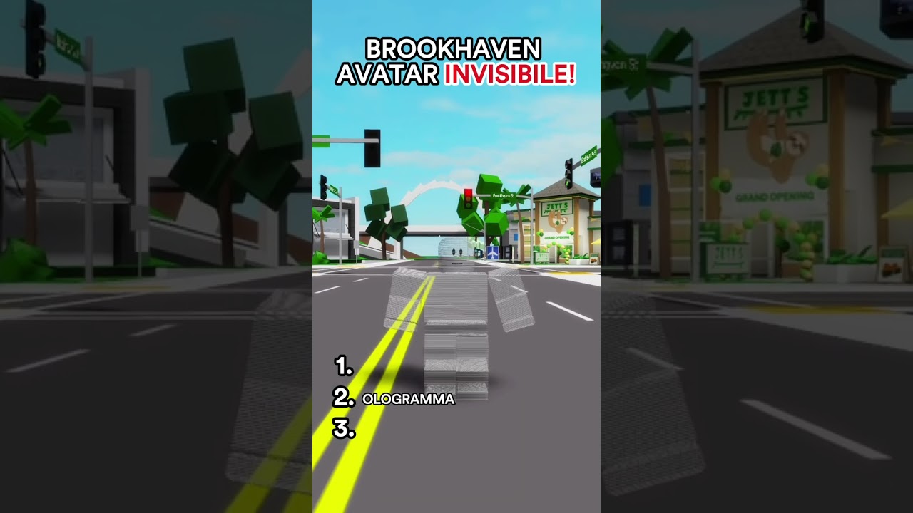 COME DIVENTARE INVISIBILE SU BROOKHAVEN! 🫥  #robloxita #brookhaven #brookhavenita