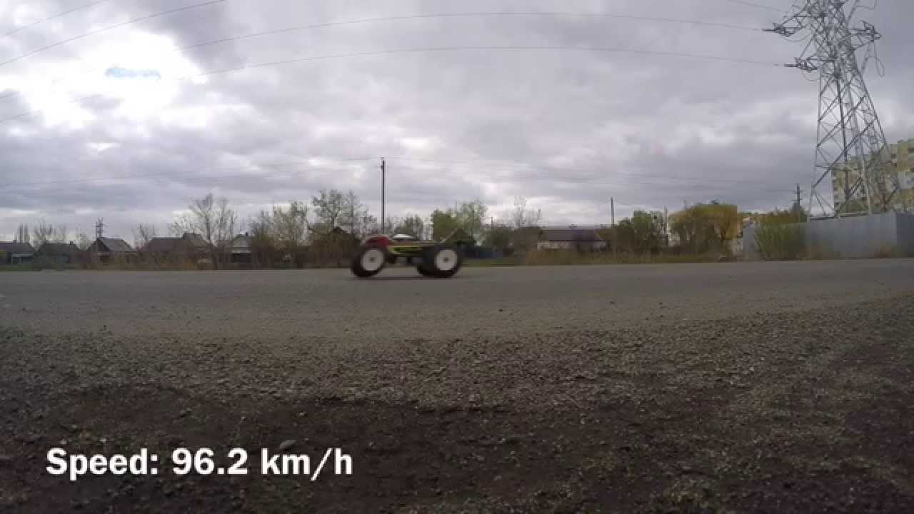 Замер максималки Thunder Tiger ST4G3 (4s 4500 mah, 2100 kv, 23T)