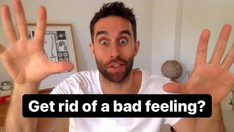 Hypnotherapy NLP Coaching Tips..How do I get rid of an undesired feeling or emotion and get space?!