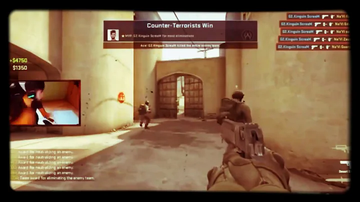 SCREAM  ACE DEAGLE WITH JUST  ONE SHOT