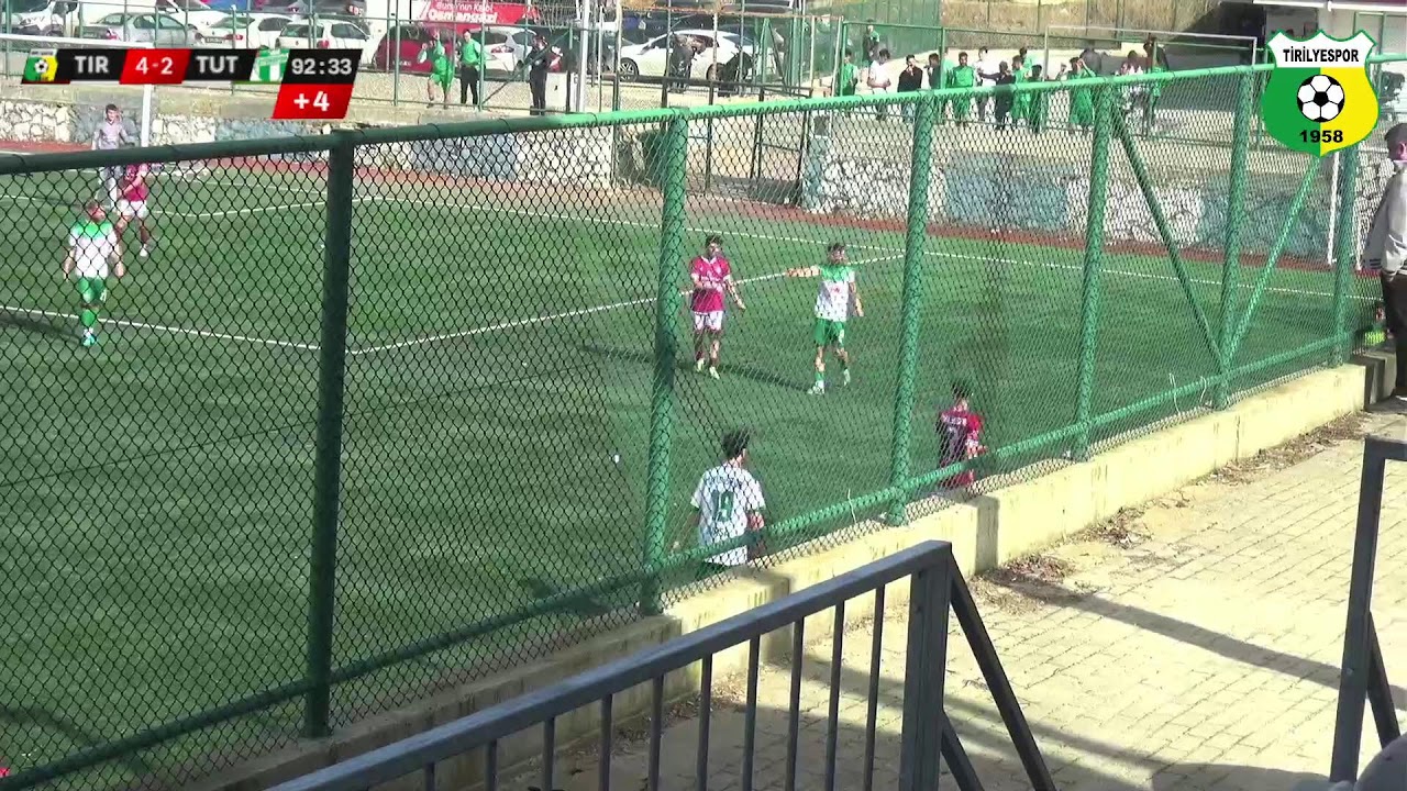 TİRİLYESPOR - TÜTÜNSPOR SÜPER AMATÖR FUTBOL MÜSABAKASI
