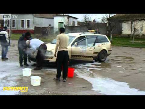 cristi mirea Masina in flacari la Periam