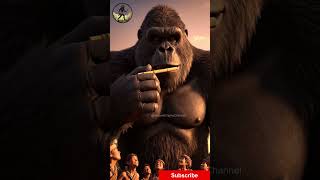 When Kong Visited the Village #humanhistory #avengers #ancienthistory #ancienthumans #kingkong