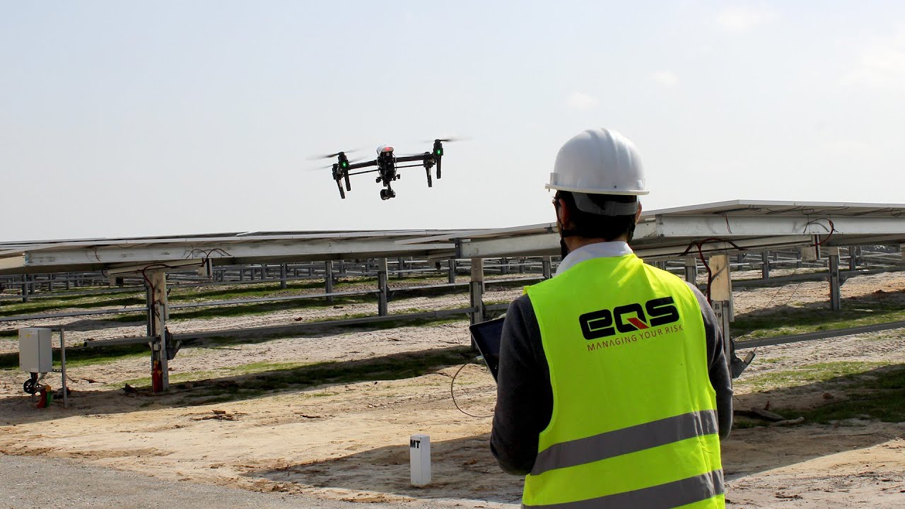 EQS Global - Solar PV Inspection | Thermographic Drone Inspection - YouTube