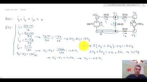 Practicing circuit analysis using three different method: nodal, mesh, and universal