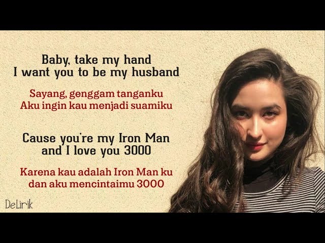 I Love You 3000 - Stephanie Poetri 🇮🇩🇮🇩 (Lyrics video dan terjemahan) class=