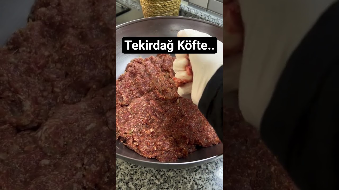 Tekirdağ Köfte tarifi. #keşfet #keşfetteyiz #yemektarifleri #pratiktarifler #yemek #tekirdağköfte