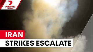 US strikes Iran as Strait of Hormuz tensions escalate | 7NEWS