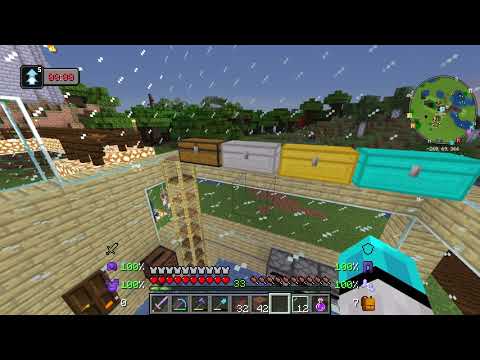Sezon 11 Minecraft Modlu Survival Bölüm 29 - Büyük Köy