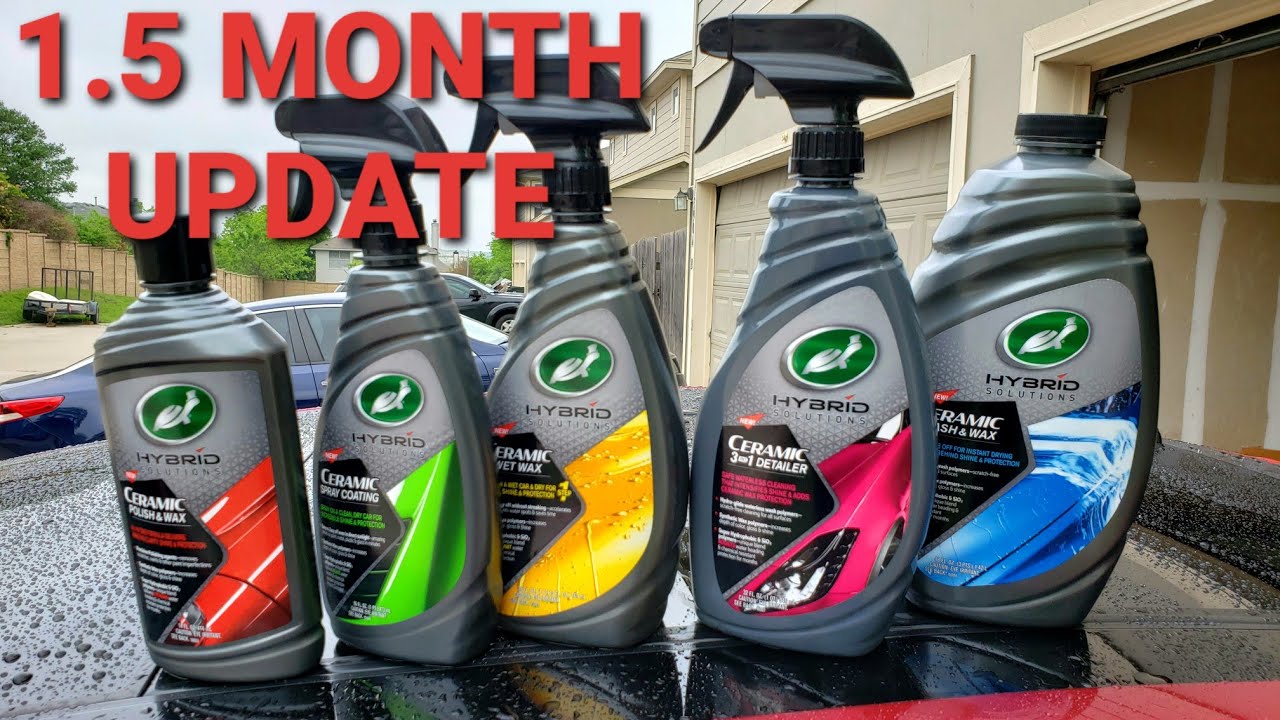 Turtle Wax Hybrid Solutions 1.5 Month Update : r/AutoDetailing