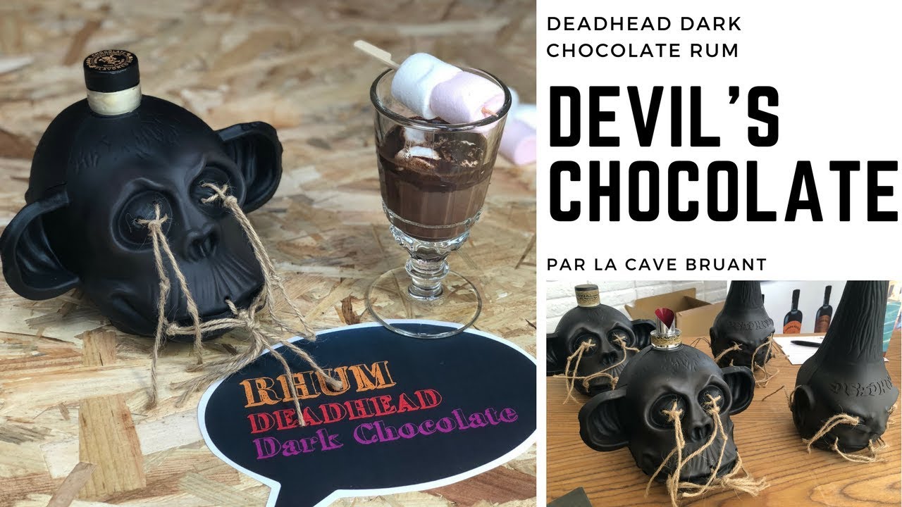 DEADHEAD Dark Chocolate Rum - Devil's Chocolate Cocktail 