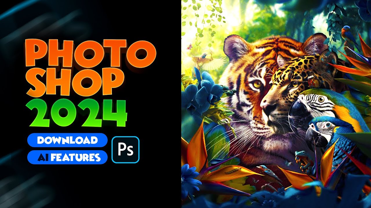 PHOTOSHOP 2024 . All New Features Download - YouTube