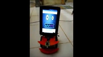 smart phone robot with ATmega8 and Bluetooth