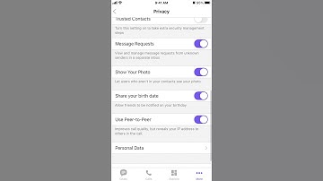 How to SHOW or HIDE BIRTHDAY DATE in VIBER?