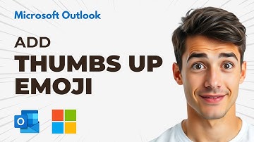 Hoe je een duim omhoog-emoji in Outlook invoegt (de gemakkelijkste manier) (gids 2025)