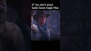 Why Rockstar Let Sadie save Eagle Flies in this Hidden Cutscene #Shorts