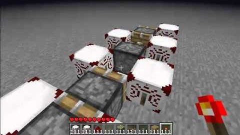 minecraft piston retractable bridge 1.7