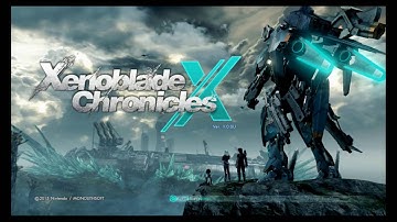 Xenoblade Chronicles X Title Screen & Main Theme (Direct Feed Wii U)