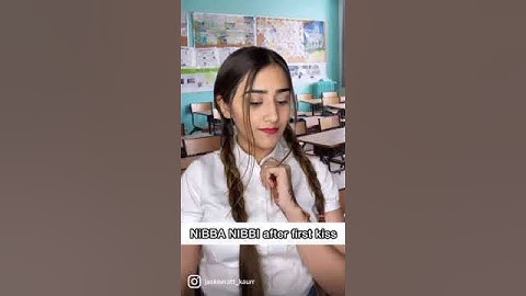 #shorts | nibba nibbi after first kiss | Jaskeeratt_kaurr | #youtubeshorts